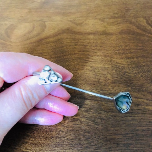 Northern Lights Open Cuff Bracelet - Picture 2 of 3